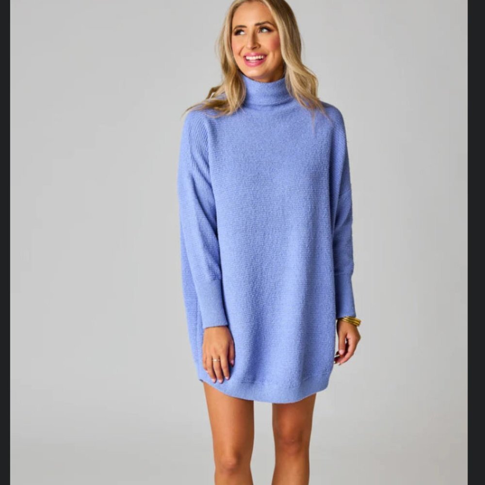 Mara Ultramarine Sweater Dress